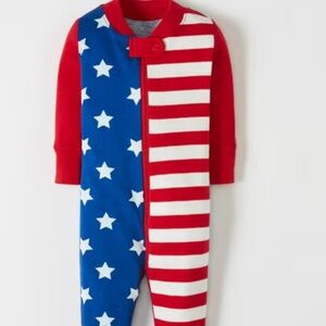 Hanna Andersson Night Night Sleeper Organic Cotton 18-24M, Stars & Stripes